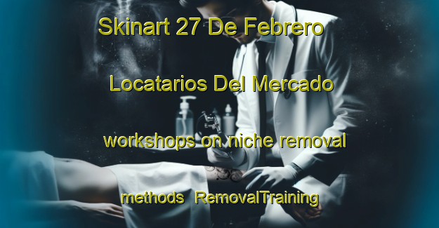 Skinart 27 De Febrero  Locatarios Del Mercado workshops on niche removal methods | RemovalTraining | RemovalClasses | SkinartTraining-Mexico