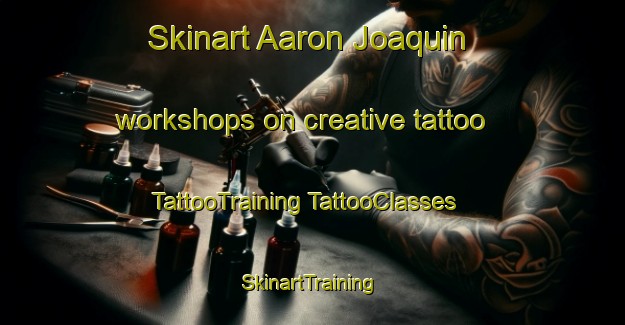 Skinart Aaron Joaquin workshops on creative tattoo | #TattooTraining #TattooClasses #SkinartTraining-Mexico