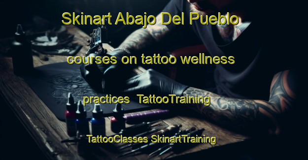 Skinart Abajo Del Pueblo courses on tattoo wellness practices | #TattooTraining #TattooClasses #SkinartTraining-Mexico