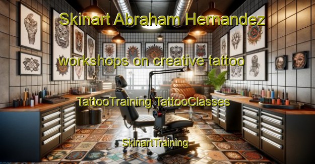 Skinart Abraham Hernandez workshops on creative tattoo | #TattooTraining #TattooClasses #SkinartTraining-Mexico