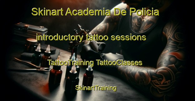 Skinart Academia De Policia introductory tattoo sessions | #TattooTraining #TattooClasses #SkinartTraining-Mexico