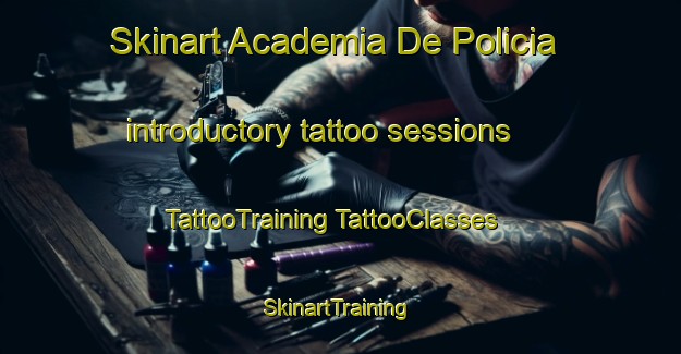 Skinart Academia De Policia introductory tattoo sessions | #TattooTraining #TattooClasses #SkinartTraining-Mexico