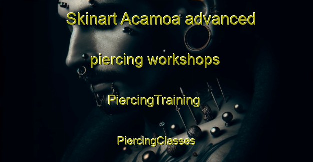 Skinart Acamoa advanced piercing workshops | #PiercingTraining #PiercingClasses #SkinartTraining-Mexico