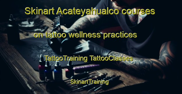 Skinart Acateyahualco courses on tattoo wellness practices | #TattooTraining #TattooClasses #SkinartTraining-Mexico