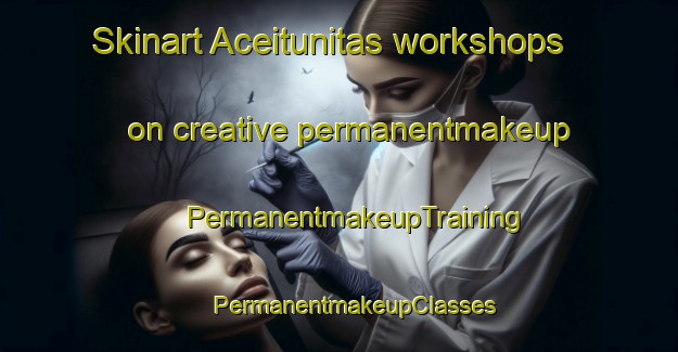 Skinart Aceitunitas workshops on creative permanentmakeup | #PermanentmakeupTraining #PermanentmakeupClasses #SkinartTraining-Mexico