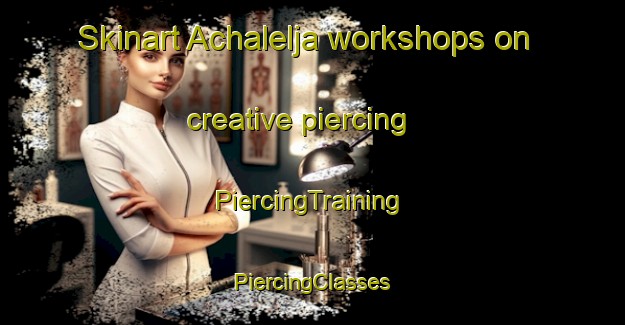 Skinart Achalelja workshops on creative piercing | #PiercingTraining #PiercingClasses #SkinartTraining-Mexico