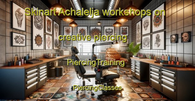 Skinart Achalelja workshops on creative piercing | #PiercingTraining #PiercingClasses #SkinartTraining-Mexico