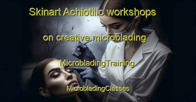 Skinart Achiotillo workshops on creative microblading | #MicrobladingTraining #MicrobladingClasses #SkinartTraining-Mexico