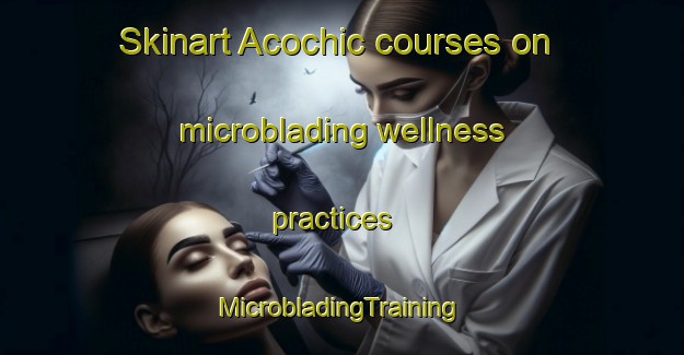 Skinart Acochic courses on microblading wellness practices | #MicrobladingTraining #MicrobladingClasses #SkinartTraining-Mexico