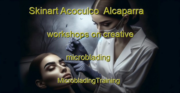 Skinart Acoculco  Alcaparra workshops on creative microblading | #MicrobladingTraining #MicrobladingClasses #SkinartTraining-Mexico