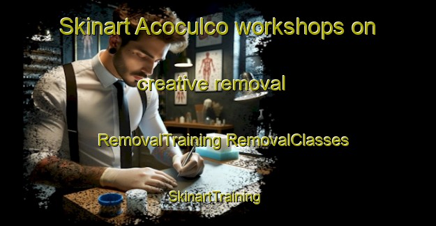 Skinart Acoculco workshops on creative removal | #RemovalTraining #RemovalClasses #SkinartTraining-Mexico