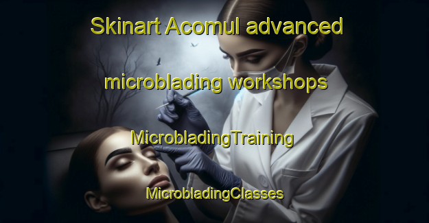 Skinart Acomul advanced microblading workshops | #MicrobladingTraining #MicrobladingClasses #SkinartTraining-Mexico