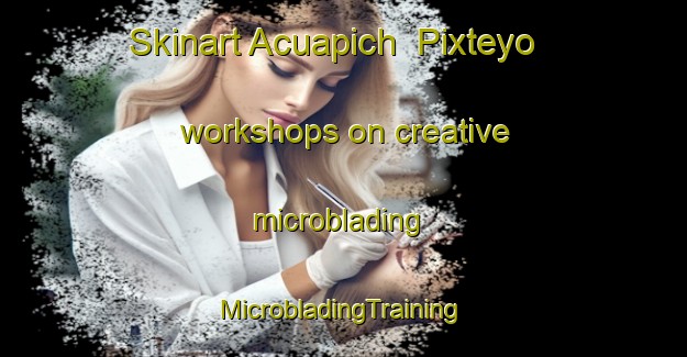 Skinart Acuapich  Pixteyo workshops on creative microblading | #MicrobladingTraining #MicrobladingClasses #SkinartTraining-Mexico