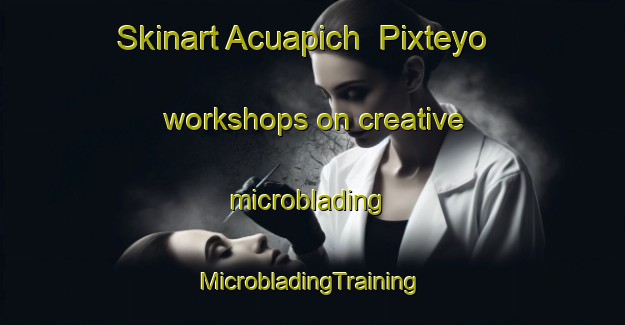 Skinart Acuapich  Pixteyo workshops on creative microblading | #MicrobladingTraining #MicrobladingClasses #SkinartTraining-Mexico