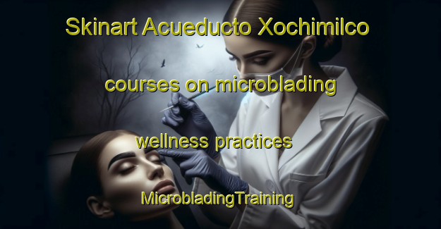 Skinart Acueducto Xochimilco courses on microblading wellness practices | #MicrobladingTraining #MicrobladingClasses #SkinartTraining-Mexico