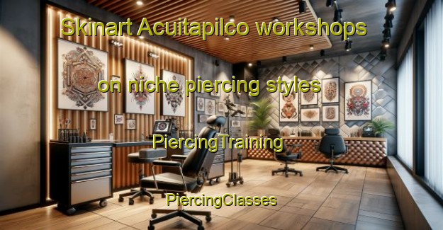 Skinart Acuitapilco workshops on niche piercing styles | #PiercingTraining #PiercingClasses #SkinartTraining-Mexico