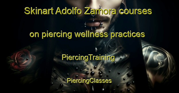 Skinart Adolfo Zamora courses on piercing wellness practices | #PiercingTraining #PiercingClasses #SkinartTraining-Mexico