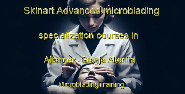 Skinart Advanced microblading specialization courses in Albamex  Granja Altenita | #MicrobladingTraining #MicrobladingClasses #SkinartTraining-Mexico