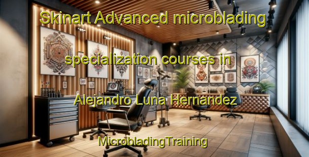 Skinart Advanced microblading specialization courses in Alejandro Luna Hernandez | #MicrobladingTraining #MicrobladingClasses #SkinartTraining-Mexico