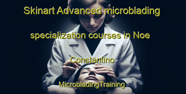 Skinart Advanced microblading specialization courses in Noe Constantino | #MicrobladingTraining #MicrobladingClasses #SkinartTraining-Mexico