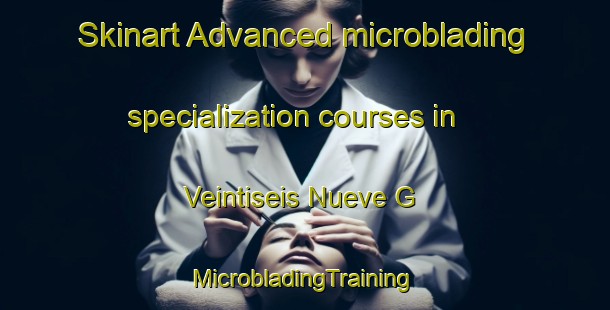 Skinart Advanced microblading specialization courses in Veintiseis Nueve G | #MicrobladingTraining #MicrobladingClasses #SkinartTraining-Mexico