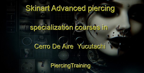 Skinart Advanced piercing specialization courses in Cerro De Aire  Yucutachi | #PiercingTraining #PiercingClasses #SkinartTraining-Mexico