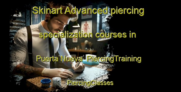 Skinart Advanced piercing specialization courses in Puerta Nueva | #PiercingTraining #PiercingClasses #SkinartTraining-Mexico