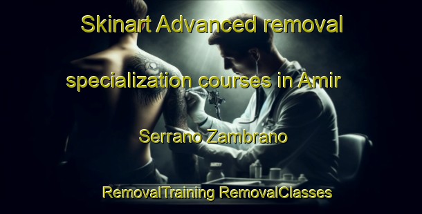 Skinart Advanced removal specialization courses in Amir Serrano Zambrano | #RemovalTraining #RemovalClasses #SkinartTraining-Mexico