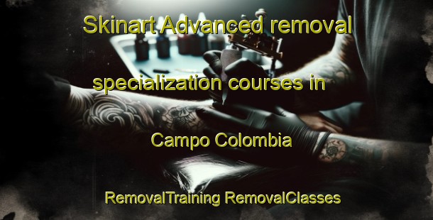 Skinart Advanced removal specialization courses in Campo Colombia | #RemovalTraining #RemovalClasses #SkinartTraining-Mexico