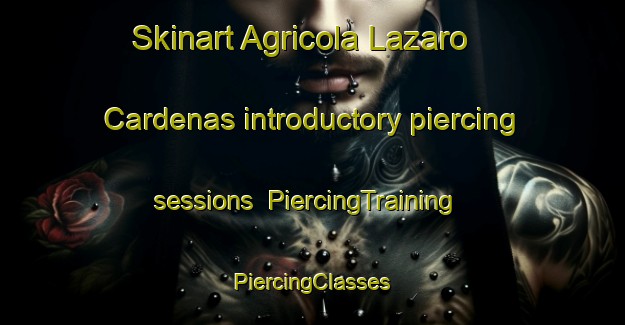 Skinart Agricola Lazaro Cardenas introductory piercing sessions | #PiercingTraining #PiercingClasses #SkinartTraining-Mexico