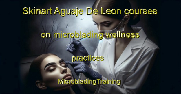 Skinart Aguaje De Leon courses on microblading wellness practices | #MicrobladingTraining #MicrobladingClasses #SkinartTraining-Mexico