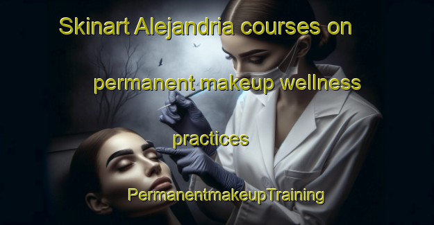 Skinart Alejandria courses on permanent makeup wellness practices | #PermanentmakeupTraining #PermanentmakeupClasses #SkinartTraining-Mexico