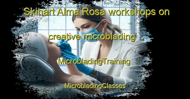 Skinart Alma Rosa workshops on creative microblading | #MicrobladingTraining #MicrobladingClasses #SkinartTraining-Mexico