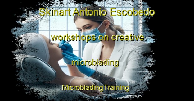 Skinart Antonio Escobedo workshops on creative microblading | #MicrobladingTraining #MicrobladingClasses #SkinartTraining-Mexico