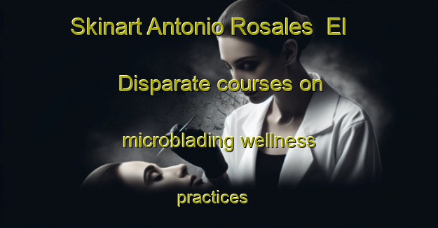 Skinart Antonio Rosales  El Disparate courses on microblading wellness practices | #MicrobladingTraining #MicrobladingClasses #SkinartTraining-Mexico