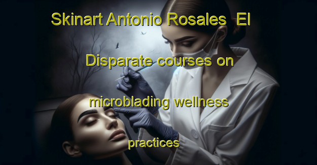 Skinart Antonio Rosales  El Disparate courses on microblading wellness practices | #MicrobladingTraining #MicrobladingClasses #SkinartTraining-Mexico