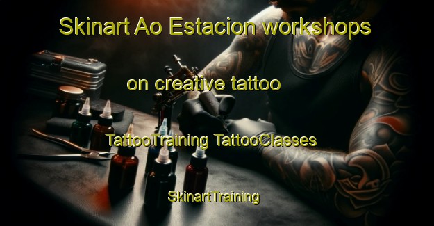 Skinart Ao Estacion workshops on creative tattoo | #TattooTraining #TattooClasses #SkinartTraining-Mexico