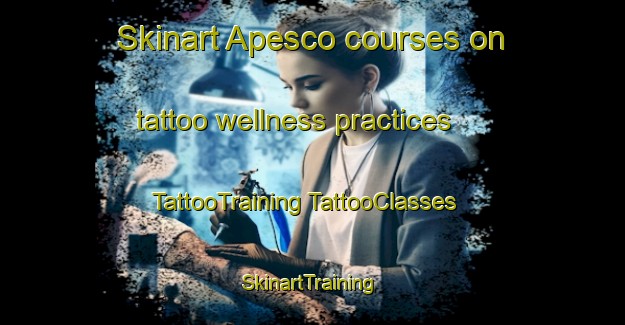 Skinart Apesco courses on tattoo wellness practices | #TattooTraining #TattooClasses #SkinartTraining-Mexico