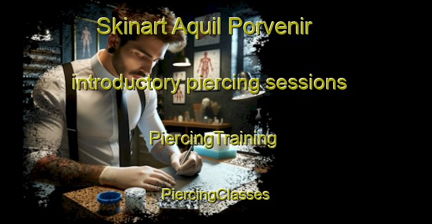 Skinart Aquil Porvenir introductory piercing sessions | #PiercingTraining #PiercingClasses #SkinartTraining-Mexico