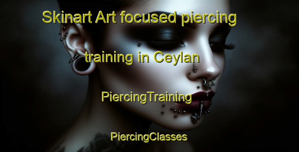 Skinart Art-focused piercing training in Ceylan | #PiercingTraining #PiercingClasses #SkinartTraining-Mexico