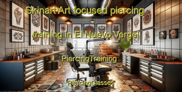 Skinart Art-focused piercing training in El Nuevo Vergel | #PiercingTraining #PiercingClasses #SkinartTraining-Mexico