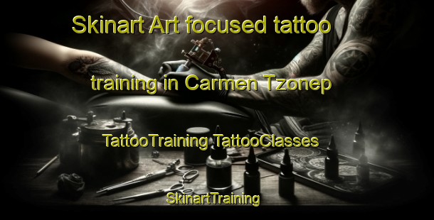 Skinart Art-focused tattoo training in Carmen Tzonep | #TattooTraining #TattooClasses #SkinartTraining-Mexico