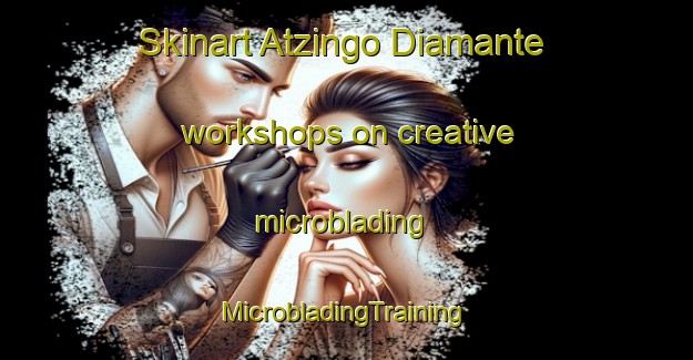 Skinart Atzingo Diamante workshops on creative microblading | #MicrobladingTraining #MicrobladingClasses #SkinartTraining-Mexico