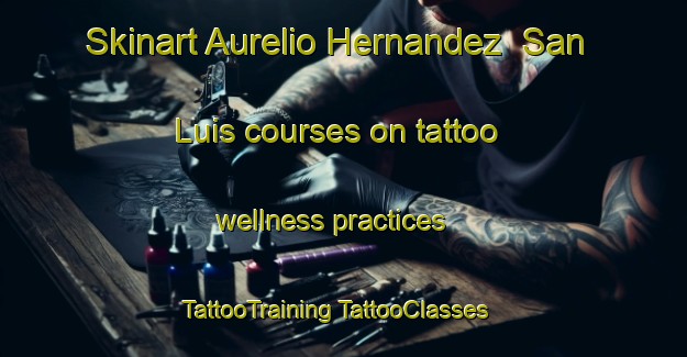 Skinart Aurelio Hernandez  San Luis courses on tattoo wellness practices | #TattooTraining #TattooClasses #SkinartTraining-Mexico