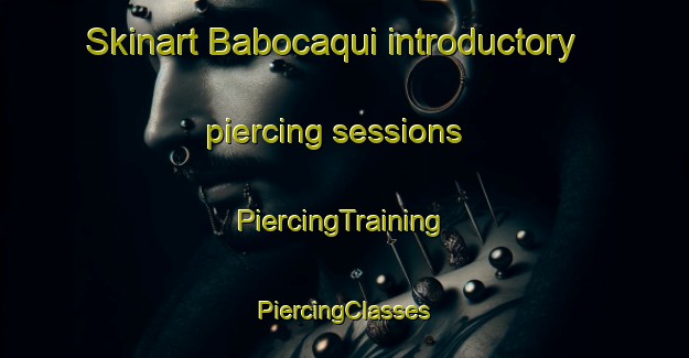 Skinart Babocaqui introductory piercing sessions | #PiercingTraining #PiercingClasses #SkinartTraining-Mexico