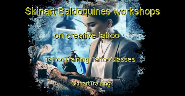 Skinart Baldoquines workshops on creative tattoo | #TattooTraining #TattooClasses #SkinartTraining-Mexico