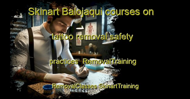 Skinart Balojaqui courses on tattoo removal safety practices | #RemovalTraining #RemovalClasses #SkinartTraining-Mexico