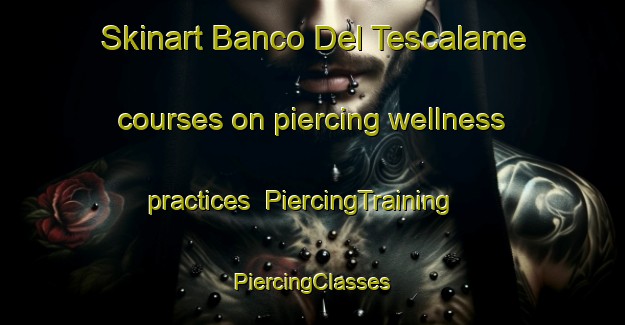 Skinart Banco Del Tescalame courses on piercing wellness practices | #PiercingTraining #PiercingClasses #SkinartTraining-Mexico