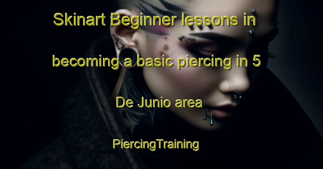 Skinart Beginner lessons in becoming a basic piercing in 5 De Junio area | PiercingTraining | PiercingClasses | SkinartTraining-Mexico