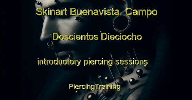 Skinart Buenavista  Campo Doscientos Dieciocho introductory piercing sessions | #PiercingTraining #PiercingClasses #SkinartTraining-Mexico